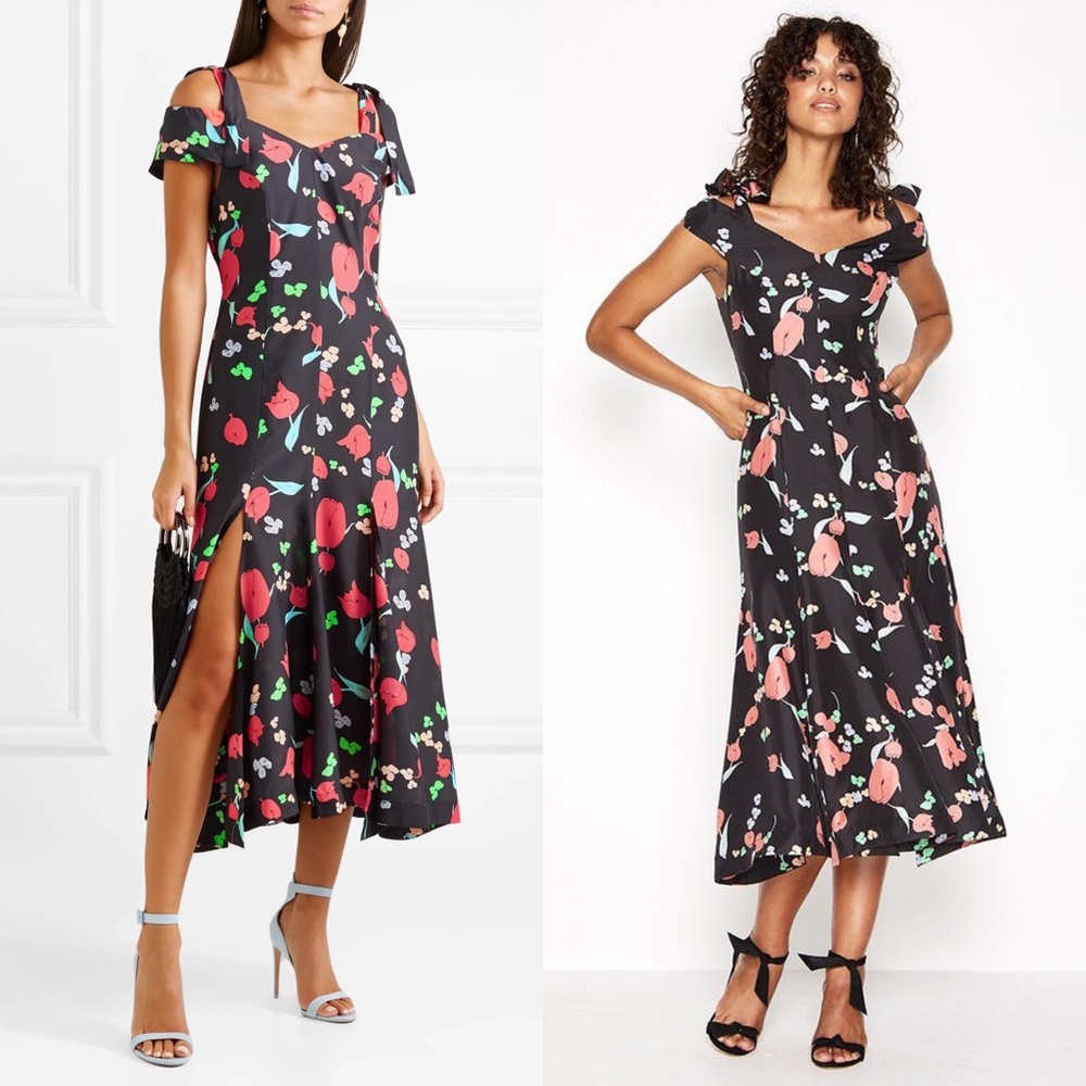 NWT Alice McCall One Kiss Floral Midi Dress - Picture 3 of 8